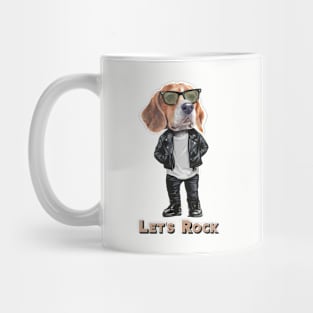 Beagle - let's Rock Mug